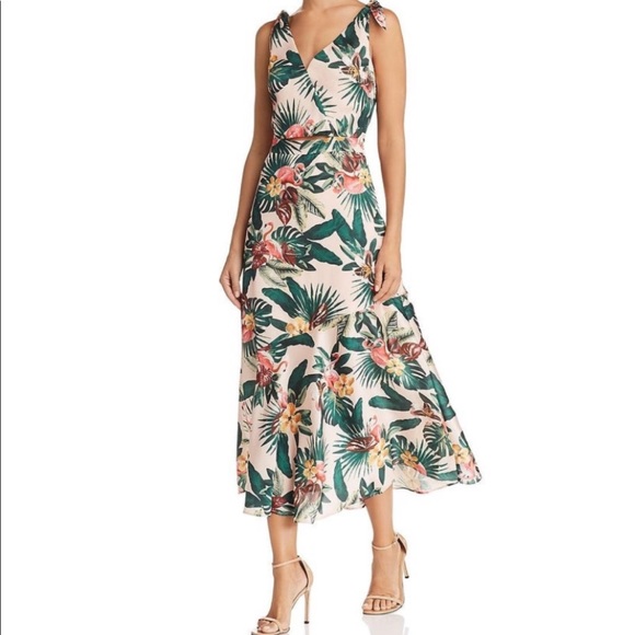 Sam Edelman Dresses & Skirts - Sam Edelman Flamingo Midi dress Sz 12